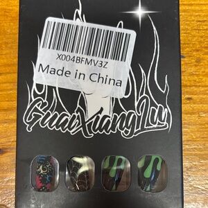 Colorful Press-On Nails